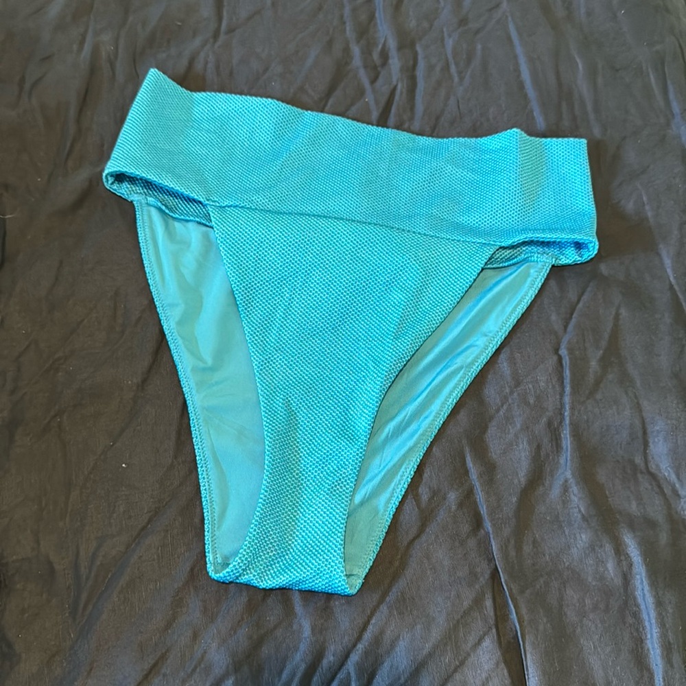 High waist cheeky swim bottoms